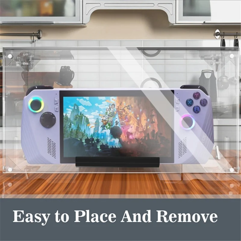 For Asus Rog Ally Acrylic Dust-Proof Cover Handheld Game Console Protective Case