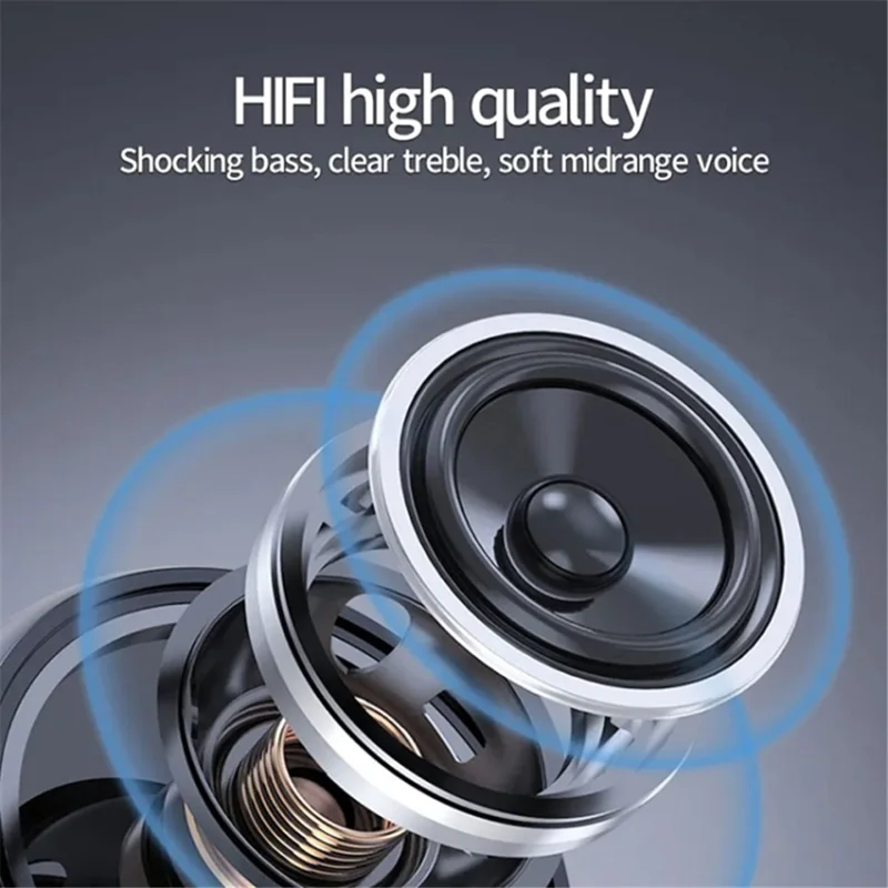 XG33 OWS Bluetooth-compatible 5.3 Headphones Bone Conduction Wireless Earphones with Digital Display
