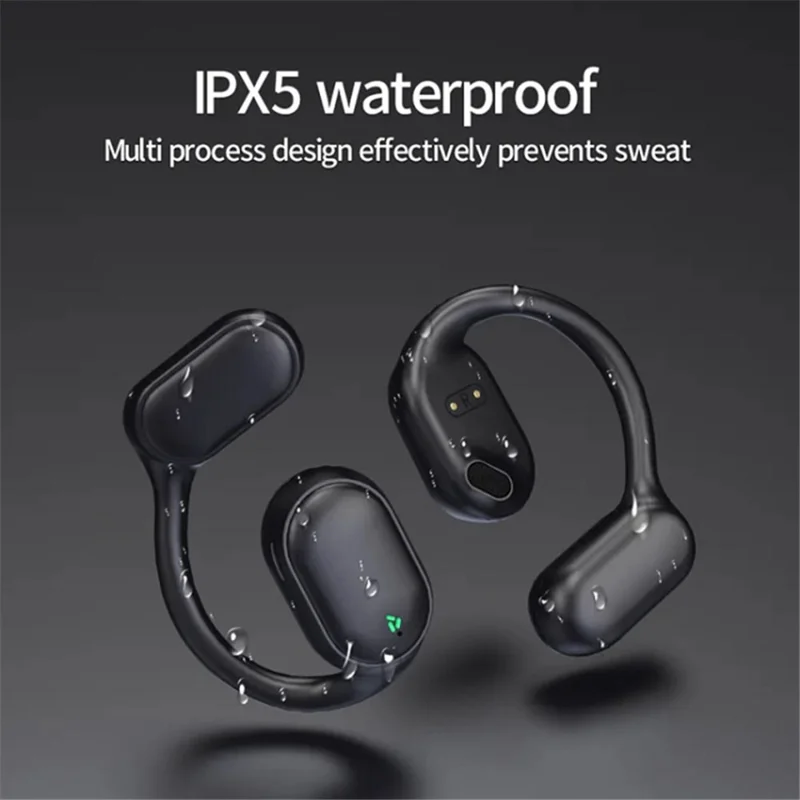XG33 OWS Bluetooth-compatible 5.3 Headphones Bone Conduction Wireless Earphones with Digital Display
