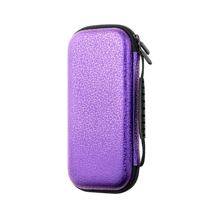 Portable Storage Bag for Nintendo Switch Game Console PC+PU Carrying Case - Purple