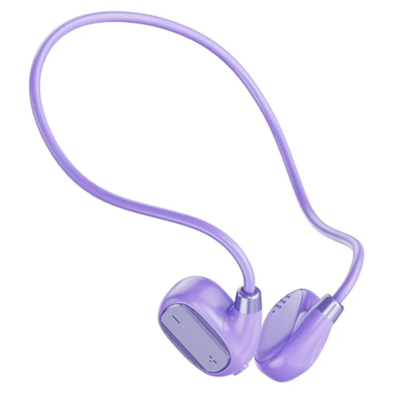 GCD-S11 Air Conduction Wireless Bluetooth-compatible Earphones Open Ear Sports HiFi Headphones - Purple