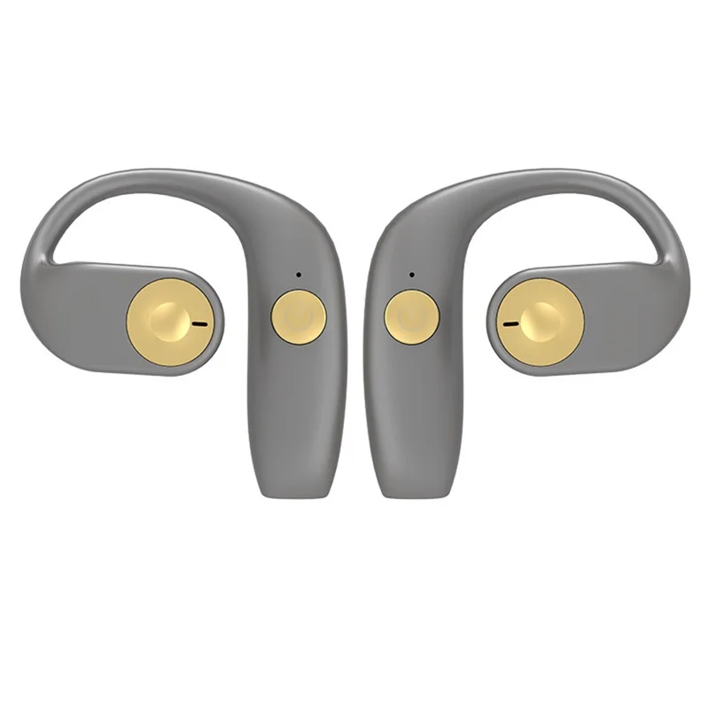 G15 OWS Hook Earphones Air Conduction Wireless Bluetooth-compatible Sports Headphones - Grey