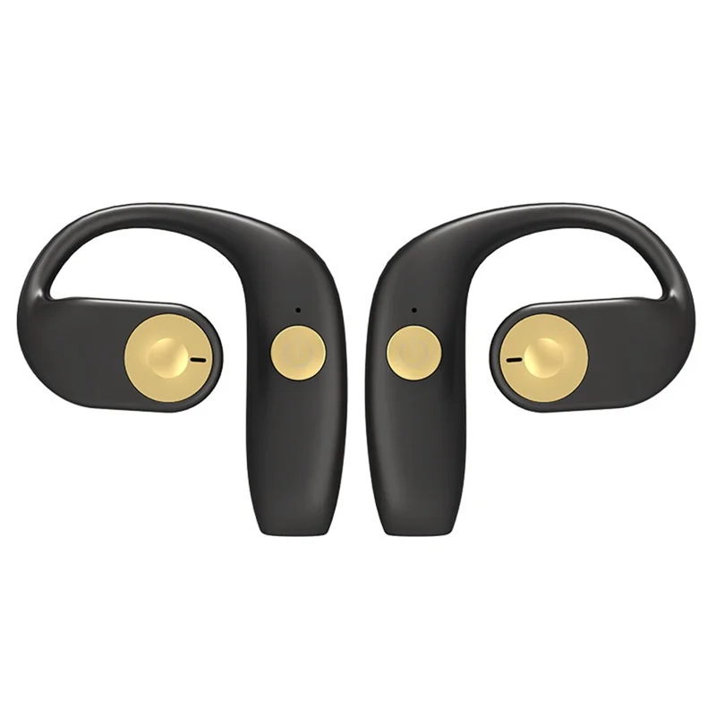 G15 OWS Hook Earphones Air Conduction Wireless Bluetooth-compatible Sports Headphones - Black