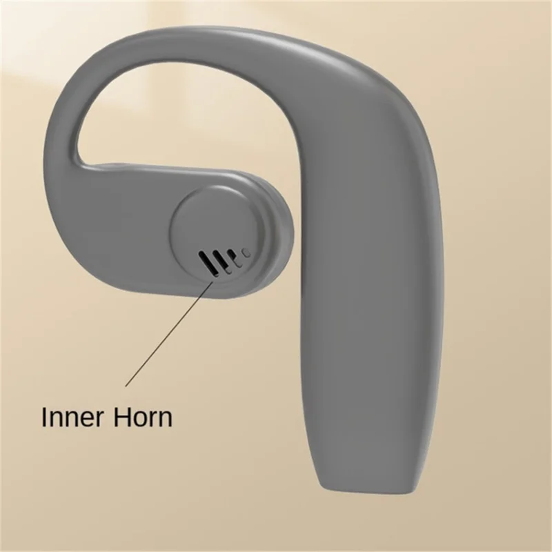 G15 OWS Hook Earphones Air Conduction Wireless Bluetooth-compatible Sports Headphones - Black