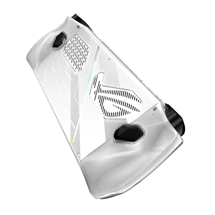 Capa Protetora Transparente de TPU Macio para o Console de Jogo Portátil Asus ROG Ally