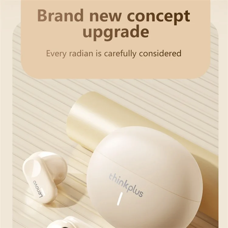 Lenovo Thinkplus LP19 TWS Wireless Bluetooth 5.1 Auriculares Hifi Stereo Sound Earbud - Champán