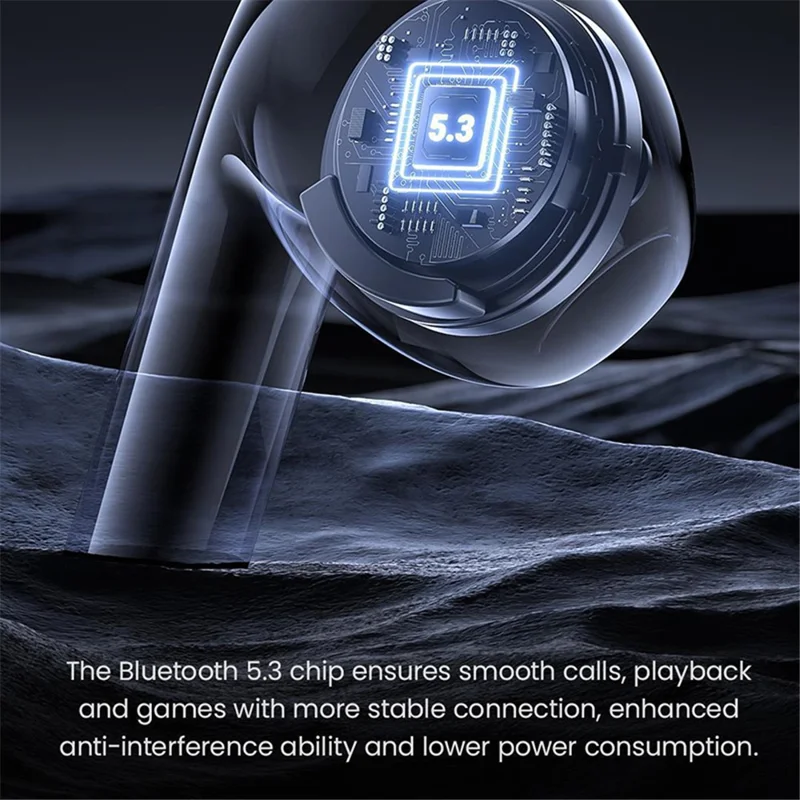 HAYLOU X1 Semi-in-ear Bluetooth Earphones Low Latency IPX4 Waterproof Wireless Headphone - Blue