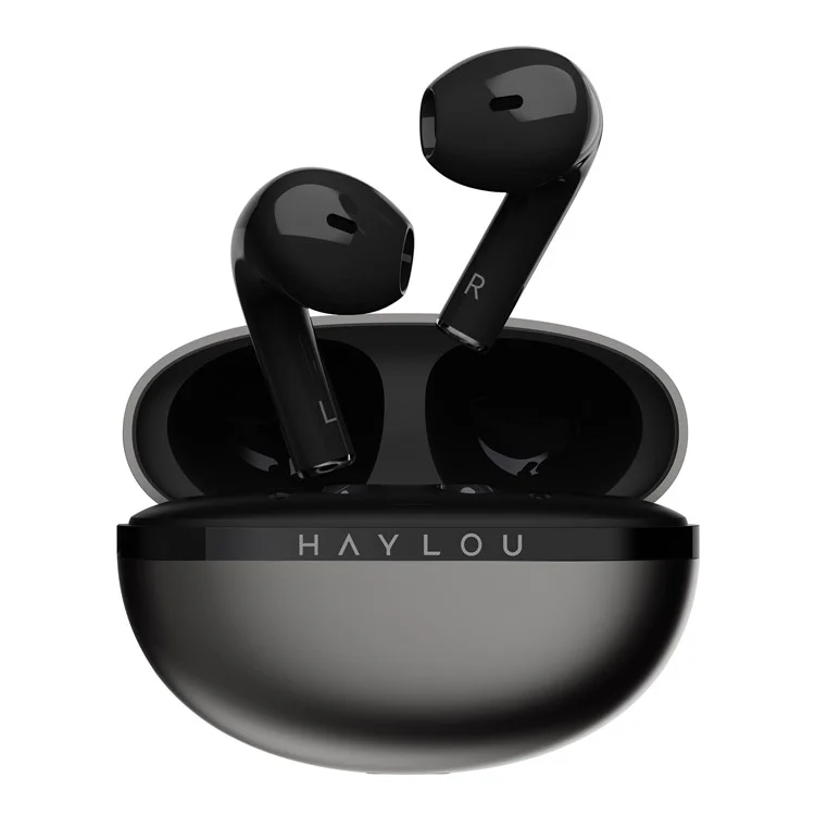 HAYLOU X1 Semi-in-ear Bluetooth Earphones Low Latency IPX4 Waterproof Wireless Headphone - Black