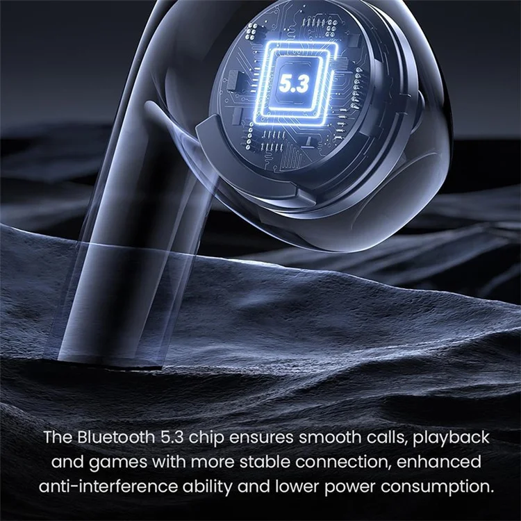 Haylou X1 2023 Halb-in-ear-bluetooth-ohrhörer Mit Latenz Mit IPX4 Wasserdichtem Drahtloser Kopfhörer - Silber