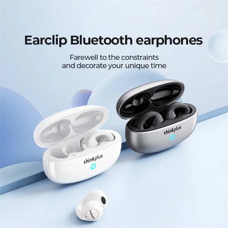 Lenovo Thinkplus Xt83ii Tws Bluetooth Ear Clip Earphone Game Музыка Беспроводные Наушники - Черный