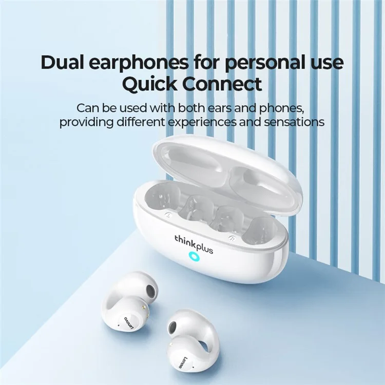 Lenovo Thinkplus XT83II TWS Bluetooth Earphlip Game Music Wireless Healphone - Blanco