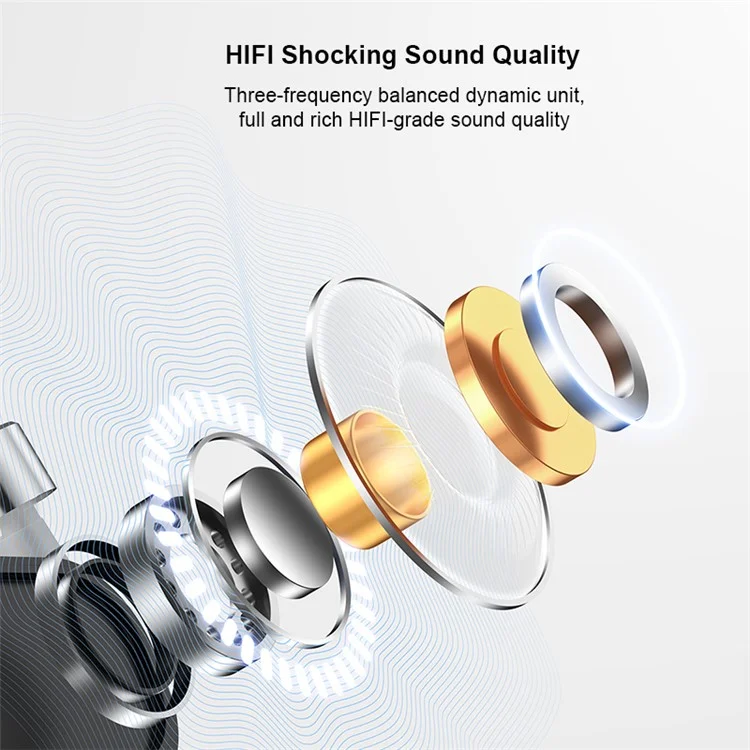 XUNDD X22 Air Conduction Headset Bluetooth-compatible Earphones Wireless Sport Running Illuminating Headphone