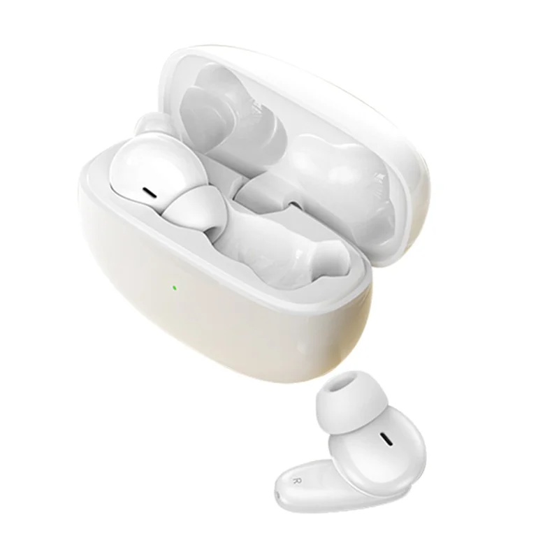 XUNDD X21 TWS Headphones V5.3 Bluetooth-compatible Earphones ENC Noise Reduction Wireless Earbuds - White