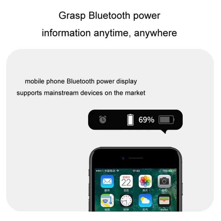 Q12 300mAh Battery Single Ear Bluetooth-compatible Headset Business Sports Wireless Music Call Earhook Earphone - Red