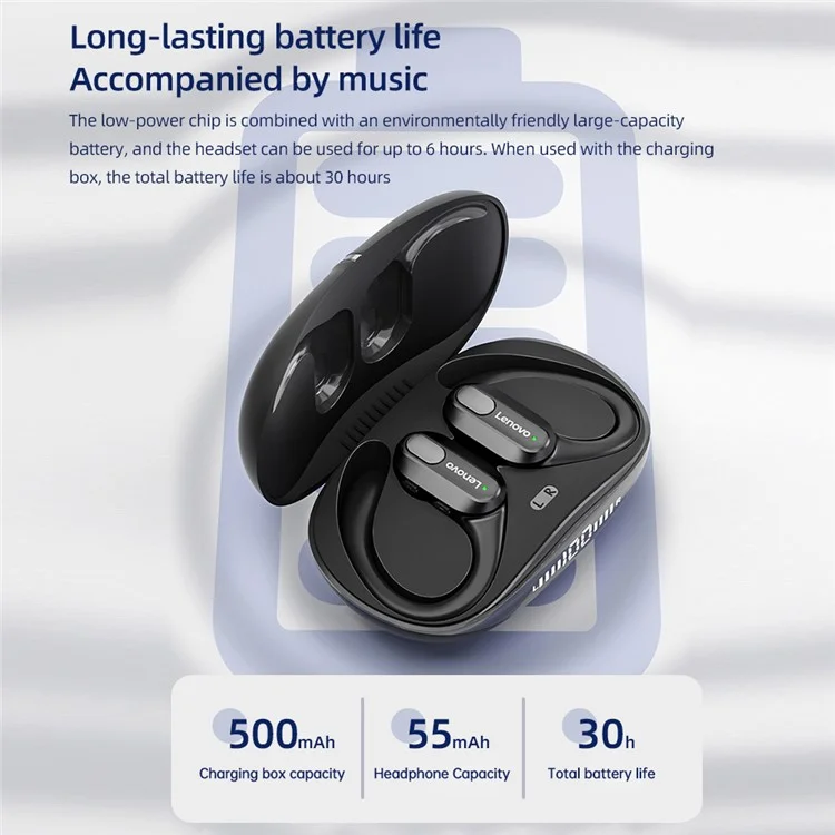 Lenovo Thinkplus Xt80 TWS Bluetooth Ear Крюч