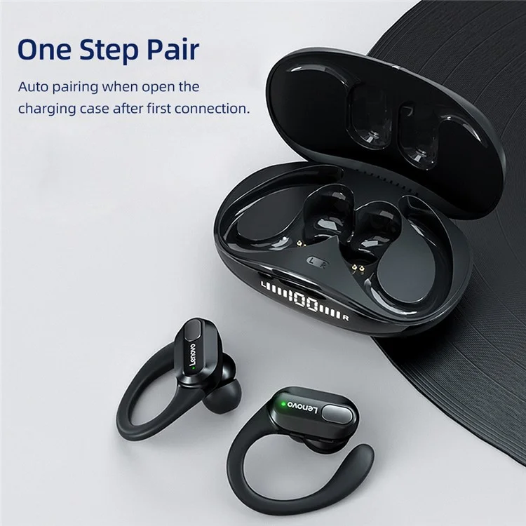 Lenovo Thinkplus XT80 TWS Bluetooth Hook Earphone Music Game Cuffia a Doppia Modalità