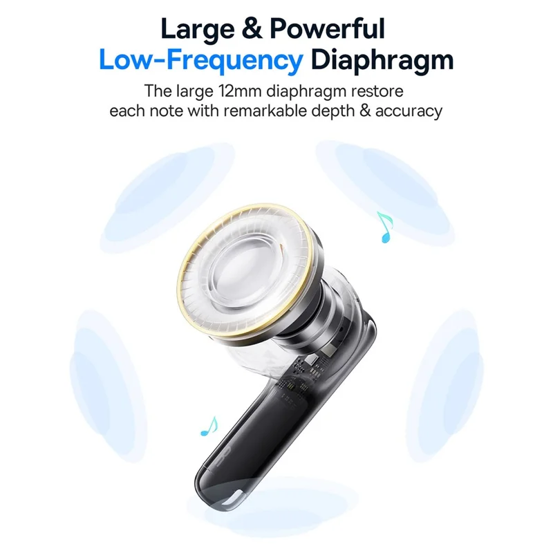 BASEUS Bowie E13 True Wireless Earphones Bluetooth-compatible 5.3 Headset Portable Low-Latency Headphones with 0.3m 3A Type-C Cable, Black