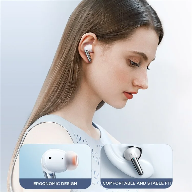 JOYROOM JR-BB1 Беспроводные Bluetooth-наушники с сабвуфером, Водонепроницаемые Вкладыши - Белый