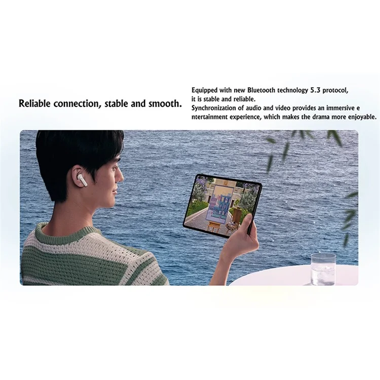 HUAWEI FreeBuds SE 2 Wireless Headset Bluetooth-compatible 5.3 Headphones Smart Touch Control TWS Earbuds - White