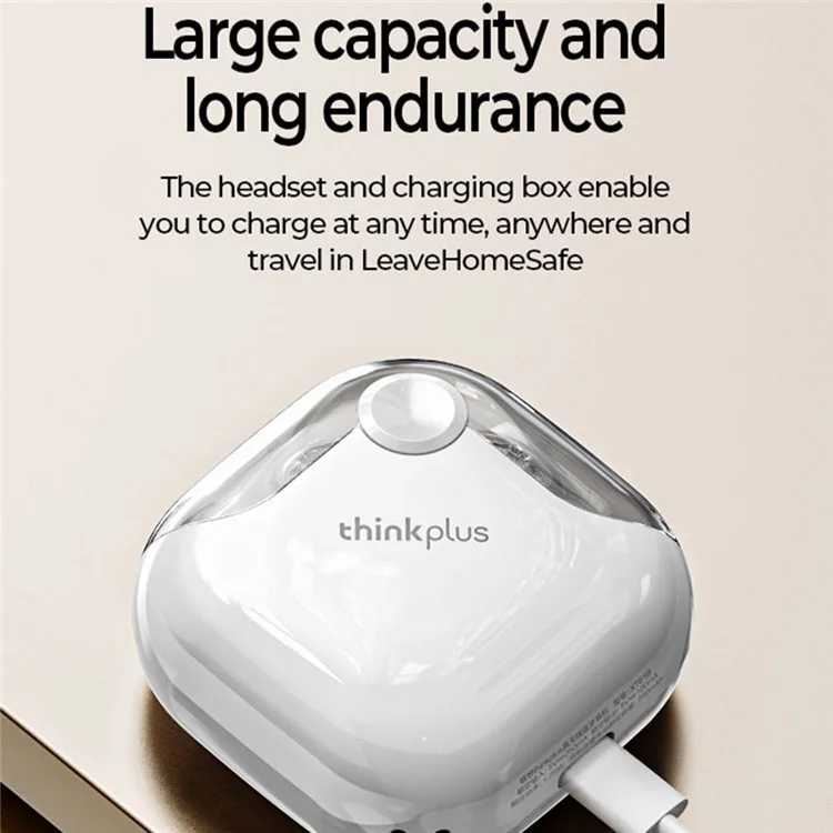 Lenovo Thinkplus XT61 Auriculares Bluetooth Auriculares Inalámbricos Con Auriculares Sports Wireless Reducción de Ruido Estéreo - Rosa