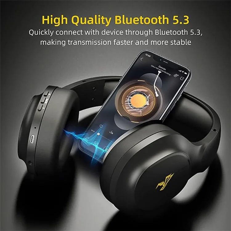SOMIC M200 Bluetooth-compatible Over Ear Headphones Wireless / Wired 40 Hrs Stereo Sound Headsets for PC / Phone