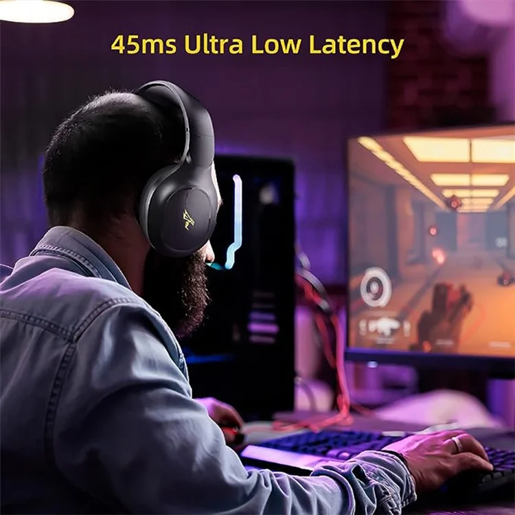 SOMIC M200 Bluetooth-compatible Over Ear Headphones Wireless / Wired 40 Hrs Stereo Sound Headsets for PC / Phone
