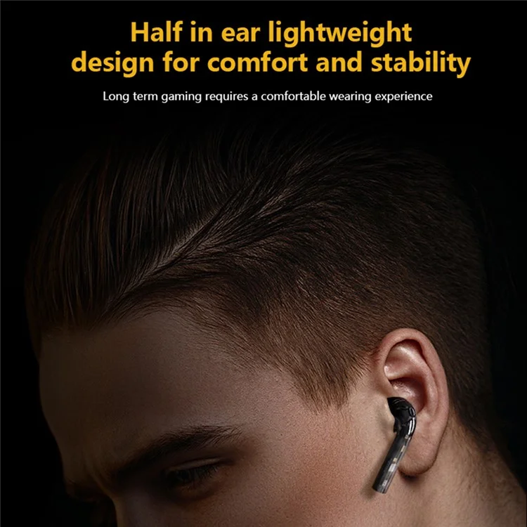 SOMIC T1 Half-In-Ear TWS Earbuds Bluetooth-compatible Headset EMC Call Noise Reduction Headphone