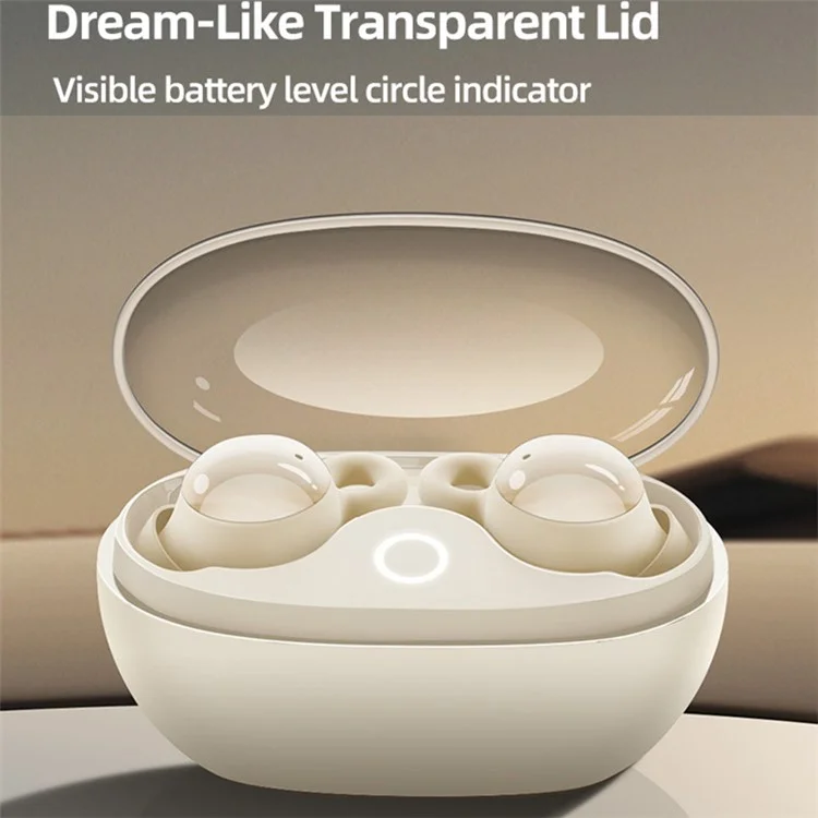 JOYROOM JR-TS3 Беспроводные наушники-вкладыши для сна с шумоподавлением Bluetooth-наушники - Бежевый