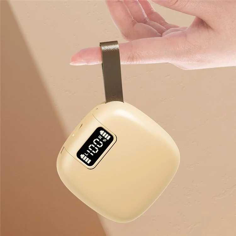 Écouteurs Bluetooth 5.3 GK10 à conduction osseuse, casque antibruit à pince pour le sport - Nude