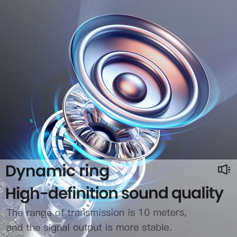 TOTU BE-1-OWS Earhook Hanging Headset Bluetooth-compatible Wireless Headphone Earphone with Charging Bin - White