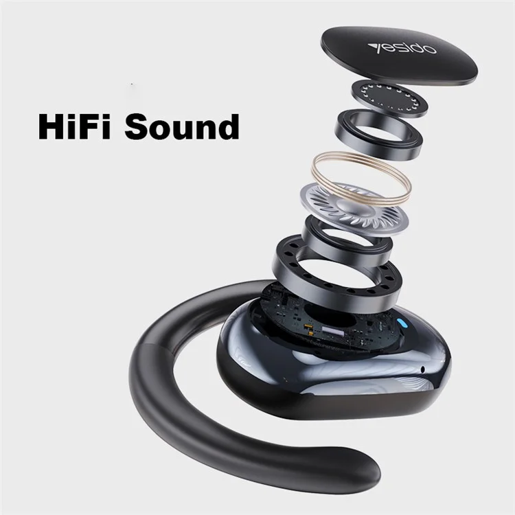 YESIDO YSP13 Air Conduction Bluetooth Kopfhörer Kabellos HiFi Musik Sport Kopfhörer