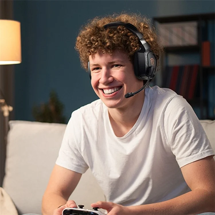 Auriculares Bluetooth Inalámbricos Easysmx C07W Con Auriculares de Juegos USB de 2.4GHz de 2.4GHz Para PC, PS5, PS4