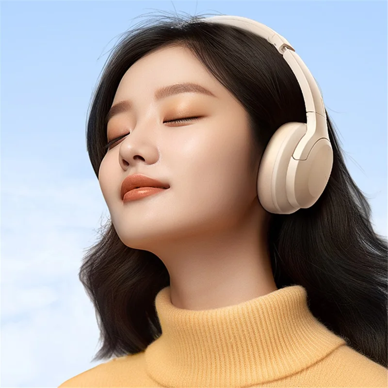 REMAX RB-900HB ANC Noise Canceling Wireless Headset Bluetooth-compatible 5.3 Headphones - Pink