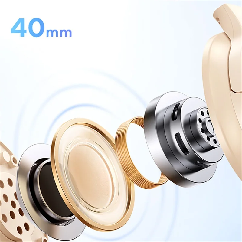 REMAX RB-900HB ANC Noise Canceling Wireless Headset Bluetooth-compatible 5.3 Headphones - Pink