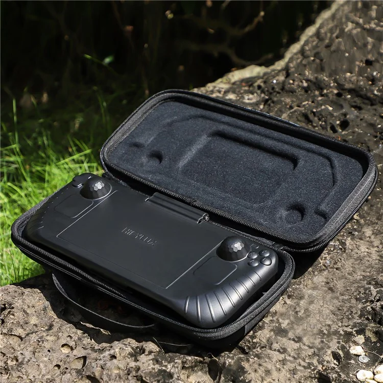 HIFYLUX ST-ZF40 Para Steam Deck Estuche de Protección Plástico 3 en 1 Visera de Sol Consola de Juego Soporte de Escritorio