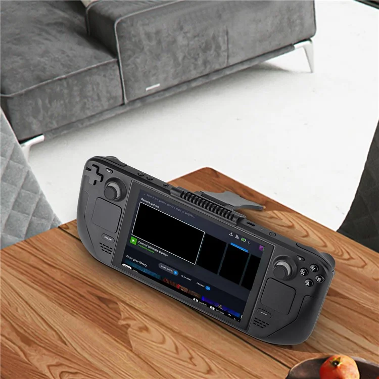 HIFYLUX ST-ZF40 Para Steam Deck Estuche de Protección Plástico 3 en 1 Visera de Sol Consola de Juego Soporte de Escritorio