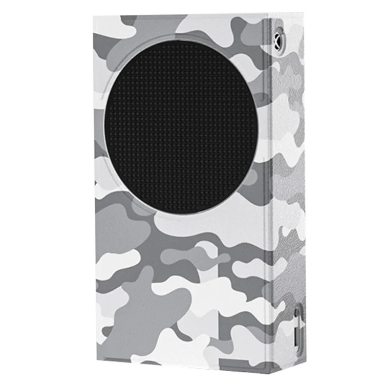 AOLION ALXB2368 Per Xbox Series S Console Custodia Magnetica PU+PVC+TPU Protezione - Grigio Mimetico