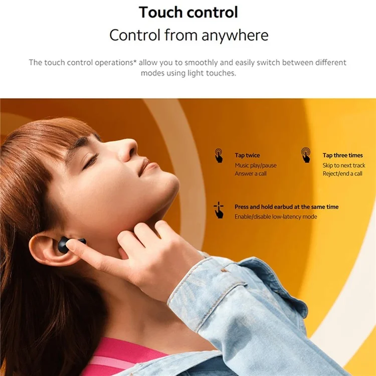 XIAOMI Redmi Buds 4 Active TWS Wireless Earbuds Bluetooth-compatible 5.3 Low-Latency Game Headphones (Global Version)