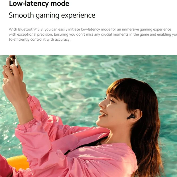 XIAOMI Redmi Buds 4 Active TWS Wireless Earbuds Bluetooth-compatible 5.3 Low-Latency Game Headphones (Global Version)