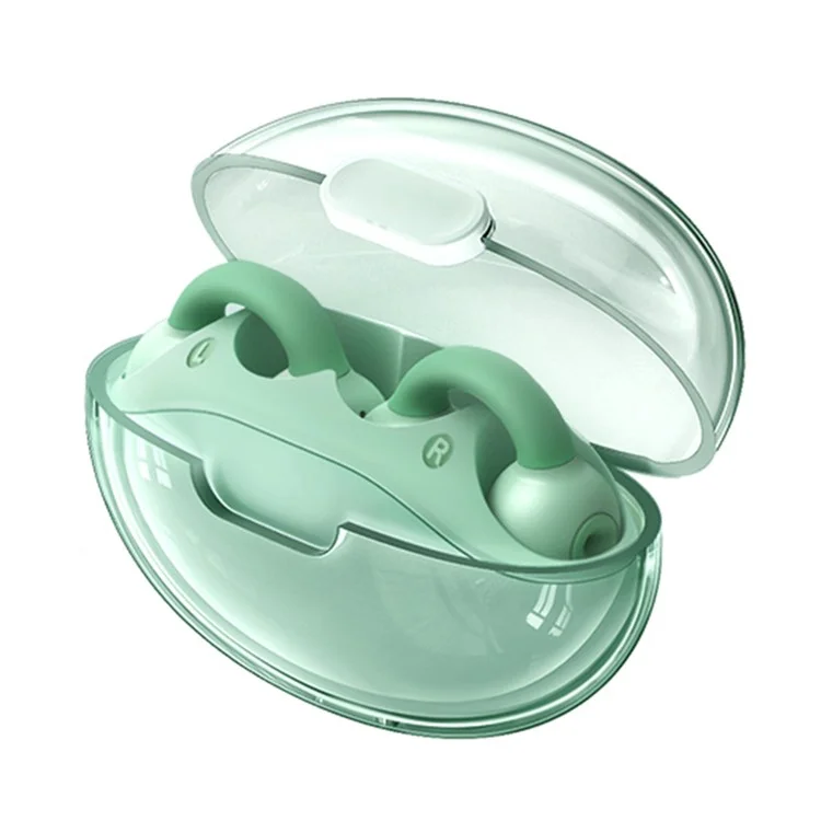 REMAX CozyBuds W15 Auricular Abierto Inalámbrico Bluetooth Auriculares Deportivos Con Clip Correr - Verde