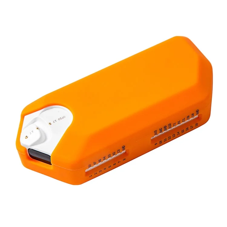 Compatible with Flipper Zero Silicone Case Portable Lightweight Protective Case - Orange