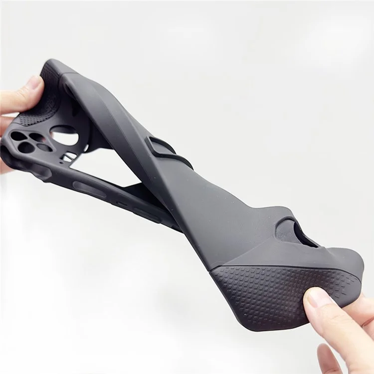 Pour ASUS ROG Ally Full Protection Game Controller Protector Silicone Sleeve Shock-Absorbed Case - Noir