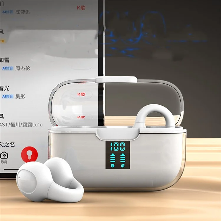 G91 Bluetooth 5.3 Conduction D'air Chefs de Fil Sans Fil Réduction du Noire - Rose
