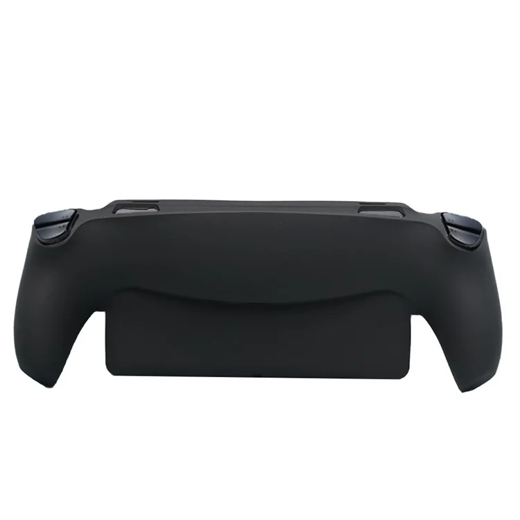 For PlayStation Portal Game Console Silicone Sleeve Dust-proof Protective Case - Black