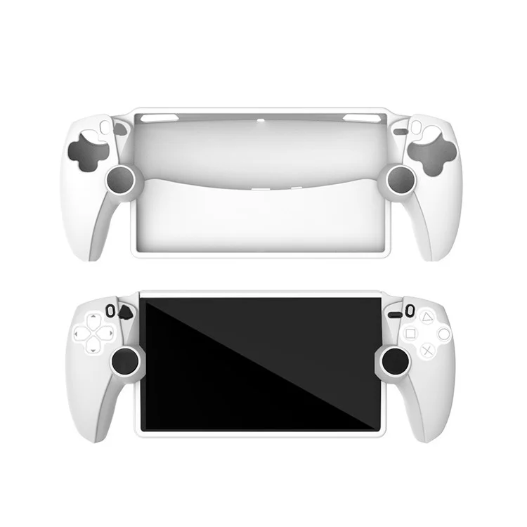 Чехол-силиконовый чехол для игровой консоли PlayStation Portal, пылезащитный и защитный - белый
