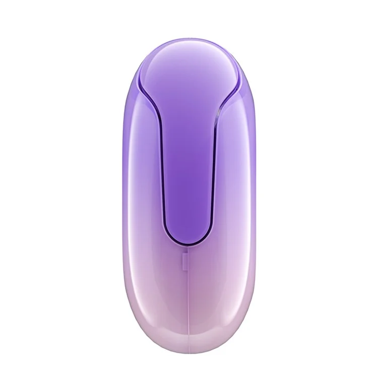 Беспроводные наушники-вкладыши Acefast T9 AT9 Crystal Color (Air) с шумоподавлением, цифровым дисплеем и зарядным чехлом - фиолетовые