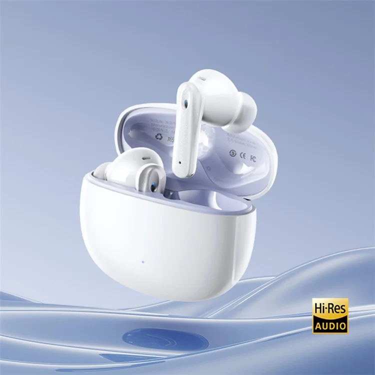 REMAX W21N ANC+ENC Dual Noise Canceling Bluetooth Наушники с низкой задержкой, с сенсорным управлением - Черный