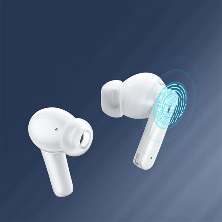 REMAX W21N ANC+ENC Dual Noise Canceling Bluetooth Наушники с низкой задержкой, с сенсорным управлением - Черный