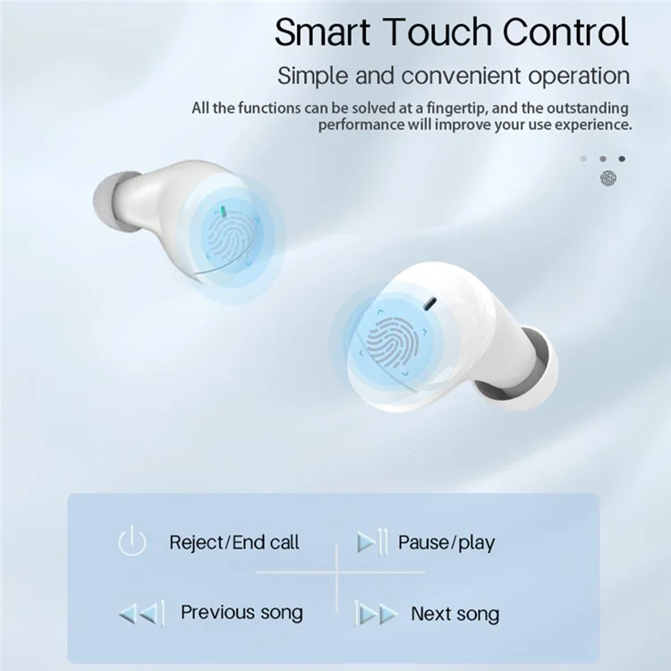 B2 Bluetooth-compatible TWS Headset Low Delay In-ear Headphone Wireless Waterproof Earphone with Charging Case