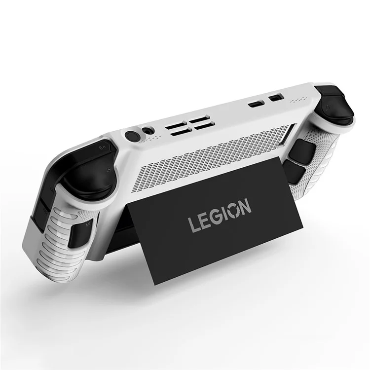 Protector de controlador de juego Lenovo Legion Go TPU Funda protectora Mango - Blanco